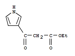 Ethyl-3-pyrroloyl-acetate Structure,887411-89-4Structure