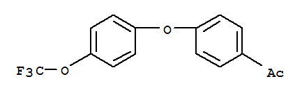 1-[4-(4-Trifluoromethoxy-phenoxy)-phenyl]-ethanone Structure,887575-25-9Structure