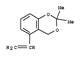 4H-1,3-benzodioxin,5-ethenyl-2,2-dimethyl-(9ci) Structure,887577-10-8Structure