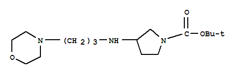 1-Boc-3-(3-morpholin-4-yl-propylamino)-pyrrolidine Structure,887579-34-2Structure