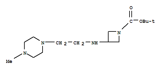 1-Boc-3-[(4-methyl-piperazin-1-ylethyl)-amino]-azetidine Structure,887580-82-7Structure