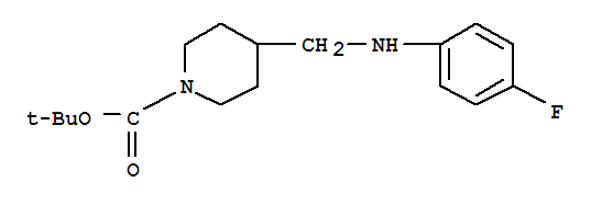 1-Boc-4-[(4-fluoro-phenylamino)-methyl]-piperidine Structure,887582-35-6Structure