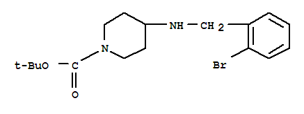 1-Boc-4-(2-bromo-benzylamino)-piperidine Structure,887583-83-7Structure