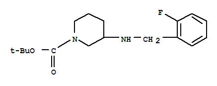 1-Boc-3-(2-fluoro-benzylamino)-piperidine Structure,887584-83-0Structure