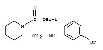 1-Boc-2-[(3-bromo-phenylamino)-methyl]-piperidine Structure,887587-63-5Structure