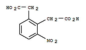 1,2-Benzenediacetic acid, 3-nitro- Structure,887589-09-5Structure