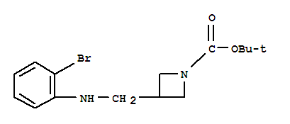 1-Boc-3-[(2-bromophenyl-amino)-methyl]-azetidine Structure,887589-67-5Structure