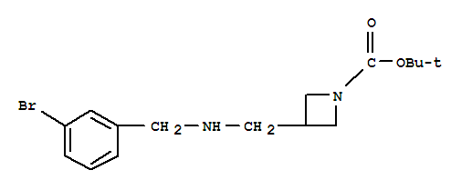 1-Boc-3-[(3-bromobenzyl-amino)-methyl]-azetidine Structure,887589-82-4Structure