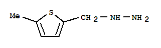 1-[(5-Methylthiophen-2-yl)methyl]hydrazine Structure,887592-30-5Structure