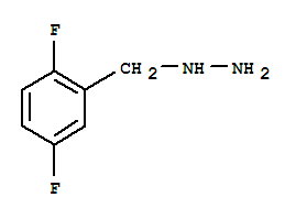 2,5-Difluoro-benzyl-hydrazine Structure,887595-45-1Structure