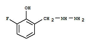 Phenol, 2-fluoro-6-(hydrazinylmethyl)- Structure,887596-45-4Structure