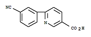 6-(3-Cyanophenyl)nicotinicacid Structure,887975-97-5Structure