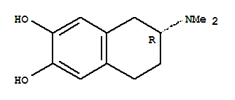 2,3-Naphthalenediol,6-(dimethylamino)-5,6,7,8-tetrahydro-,(r)-(9ci) Structure,88903-92-8Structure