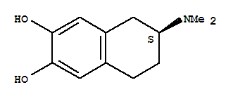 2,3-Naphthalenediol,6-(dimethylamino)-5,6,7,8-tetrahydro-,(s)-(9ci) Structure,88903-93-9Structure