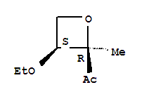 Ethanone, 1-(3-ethoxy-2-methyl-2-oxetanyl)-, cis-(9ci) Structure,88995-81-7Structure