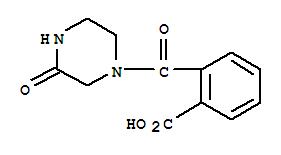 2-(3-Oxo-piperazine-1-carbonyl)-benzoic acid Structure,889958-03-6Structure