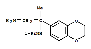 1,2-Propanediamine, 2-(2,3-dihydro-1,4-benzodioxin-6-yl)-n2-(1-methylethyl)- Structure,891356-82-4Structure