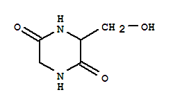 (6ci,7ci,9ci)-3-(羟基甲基)-2,5-哌嗪二酮结构式_89181-64-6结构式