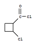 (7ci)-2-氯-环丁烷羰酰氯结构式_89182-33-2结构式