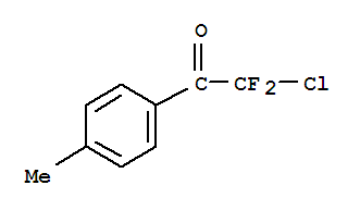 (9ci)-2-氯-2,2-二氟-1-(4-甲基苯基)-乙酮结构式_89264-09-5结构式