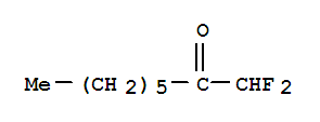 2-Octanone, 1,1-difluoro- Structure,89264-22-2Structure