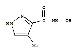 1H-pyrazole-3-carboxamide,n-hydroxy-4-methyl-(9ci) Structure,89270-38-2Structure