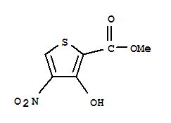 Methyl 3-hydroxy-4-nitrothiophene-2-carboxylate Structure,89380-76-7Structure