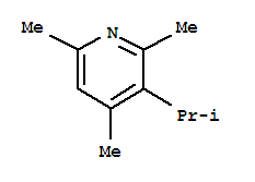 (9CI)-2,4,6-三甲基-3-(1-甲基乙基)-吡啶结构式_89406-85-9结构式