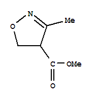 4-Isoxazolecarboxylicacid,4,5-dihydro-3-methyl-,methylester(9ci) Structure,89464-50-6Structure