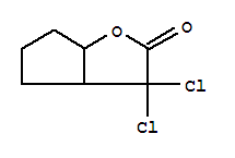 2H-cyclopenta[b]furan-2-one,3,3-dichlorohexahydro-(9ci) Structure,89630-66-0Structure