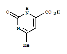 (9ci)-1,2-二氢-6-甲基-2-氧代-4-嘧啶羧酸结构式_89640-83-5结构式