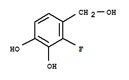 1,2-Benzenediol, 3-fluoro-4-(hydroxymethyl)- Structure,89735-28-4Structure