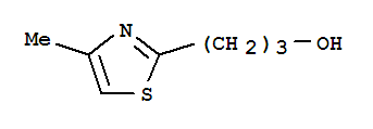 2-Thiazolepropanol, 4-methyl- Structure,89775-34-8Structure