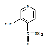 (7ci)-3-甲酰基-异烟酰胺结构式_89795-58-4结构式