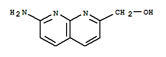 7-氨基-1,8-萘啶-2-甲醇结构式_898257-89-1结构式