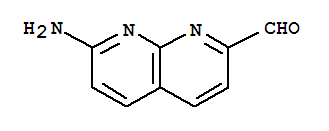 7-氨基-1,8-萘啶-2-羧醛结构式_898257-92-6结构式