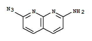 7-叠氮基-1,8-萘啶-2-胺结构式_898258-02-1结构式