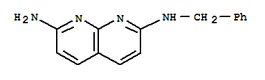 1,8-Naphthyridine-2,7-diamine, n-(phenylmethyl)-(9ci) Structure,898258-05-4Structure