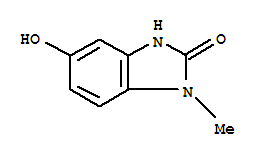 2H-benzimidazol-2-one,1,3-dihydro-5-hydroxy-1-methyl-(9ci) Structure,89945-35-7Structure