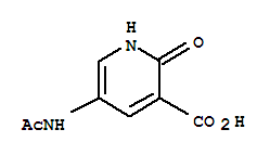 Nicotinic acid, 5-acetamido-2-hydroxy-(7ci) Structure,89977-03-7Structure