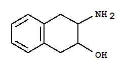 3-氨基-1,2,3,4-四氢-2-萘酚结构式_89991-12-8结构式