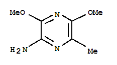 Pyrazine, 2-amino-3,5-dimethoxy-6-methyl-(7ci) Structure,90008-58-5Structure