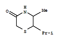 3-Thiomorpholinone,6-isopropyl-5-methyl-(7ci) Structure,90204-61-8Structure