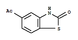 2(3H)-benzothiazolone,5-acetyl-(9ci) Structure,90348-03-1Structure