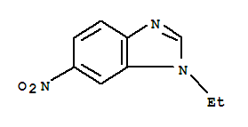 Benzimidazole, 1-ethyl-6-nitro-(7ci) Structure,90349-16-9Structure