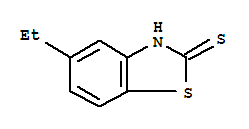 2(3H)-benzothiazolethione,5-ethyl-(9ci) Structure,90382-09-5Structure