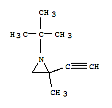 (9ci)-1-(1,1-二甲基乙基)-2-乙炔-2-甲基-氮丙啶结构式_90404-08-3结构式