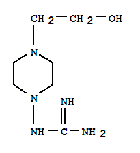 Guanidine,[4-(2-hydroxyethyl)-1-piperazinyl]-(7ci) Structure,90482-11-4Structure