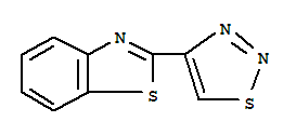 Benzothiazole, 2-(1,2,3-thiadiazol-4-yl)-(7ci)Structure,90484-13-2Structure Benzothiazole, 2-(1,2,3-thiadiazol-4-yl)-(7ci) Structure,90484-13-2Structure
