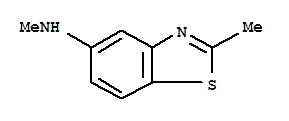 5-Benzothiazolamine,n,2-dimethyl-(9ci) Structure,90558-52-4Structure